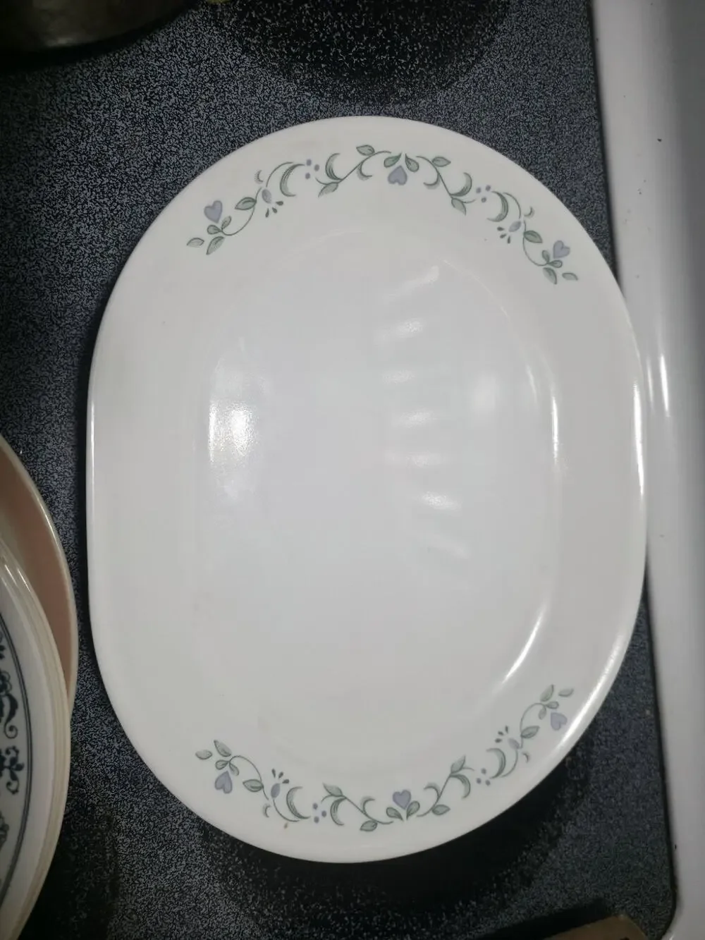 Corelle Country Cottage 12 1/4” Oval Serving Platter